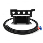 Roger Clark 10 Row Engine Oil & 10 Row Steering Cooler Kit (Steel Brackets), 2008-2014 WRX & STi - Angle 4