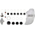 Roger Clark Motorsport 13 Piece Billet Block Blanking Kit (Silver), 2002-2014 WRX & 2004-2021 STi