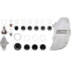 Roger Clark Motorsport 13 Piece Billet Block Blanking Kit (Silver), 2002-2014 WRX & 2004-2021 STi