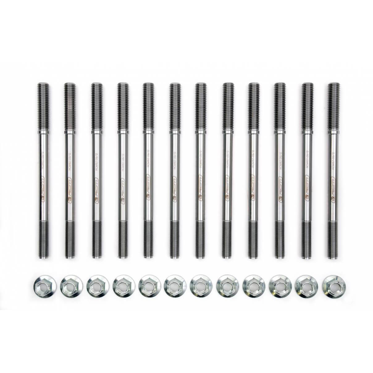 Roger Clark Motorsport 14/12mm Cylinder Head Stud Kit, 2002-2014 WRX & 2004-2021 STi - Angle 2