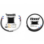 Roger Clark 19 Row Engine Oil & 10 Row Steering Cooler Kit (Steel Brackets), 2008-2014 WRX & STi