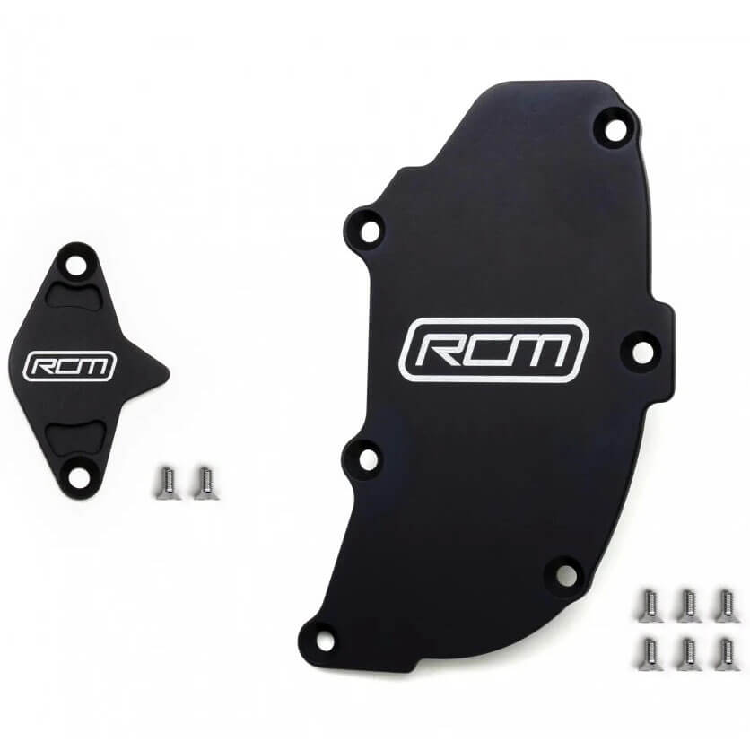 Roger Clark Motorsport 2Pc Billet Wrist Pin & Oil Separator Cover Kit, 2002-2014 WRX & 2004-2021 STi
