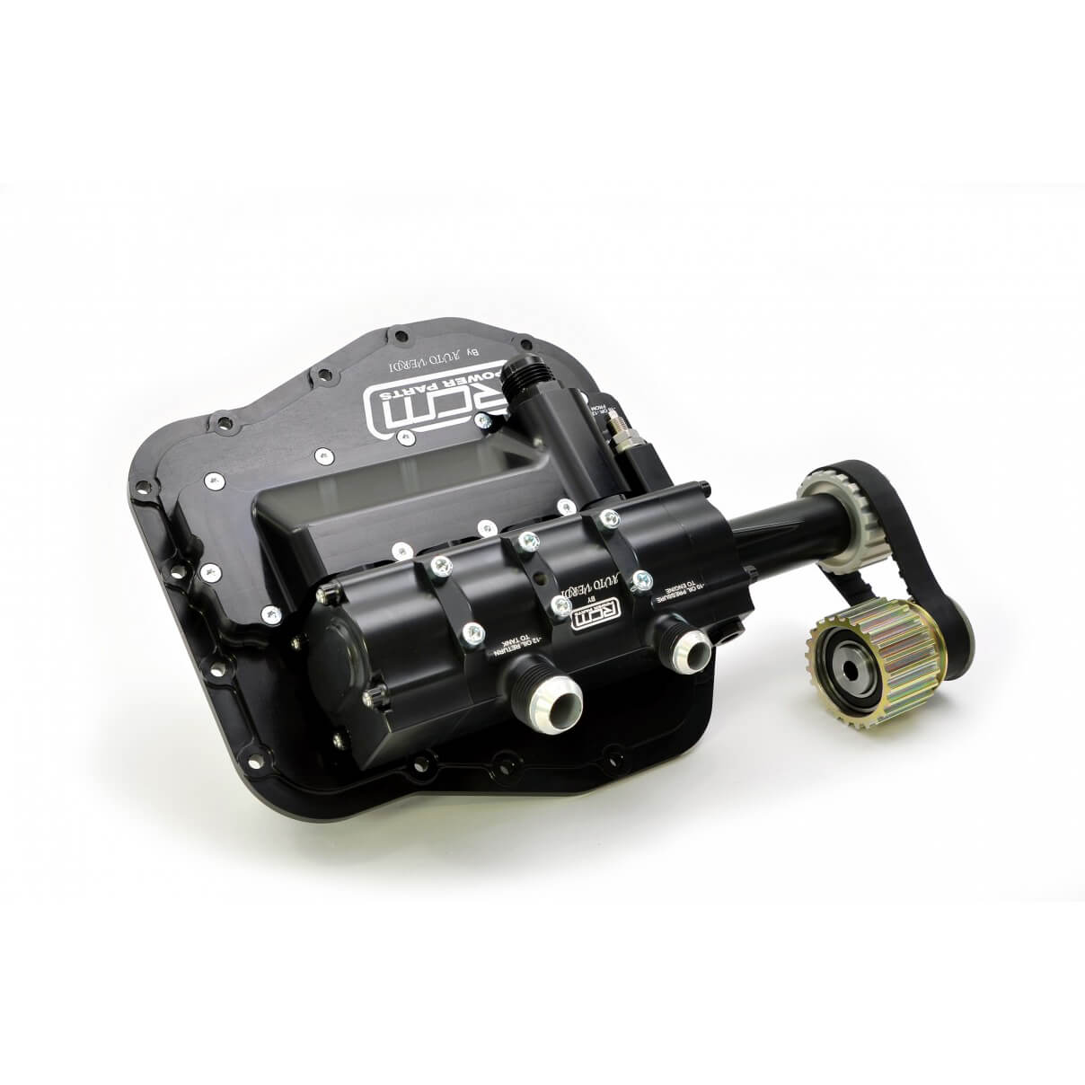 Roger Clark Motorsport 4 Stage Dry Sump System, 2002-2014 WRX & 2004-2021 STi - Angle 4