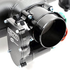Roger Clark 70mm Electric Throttle Kit - Process West Reversed Manifold, 2002-2014 WRX & 2004-2021 STi - Angle 3