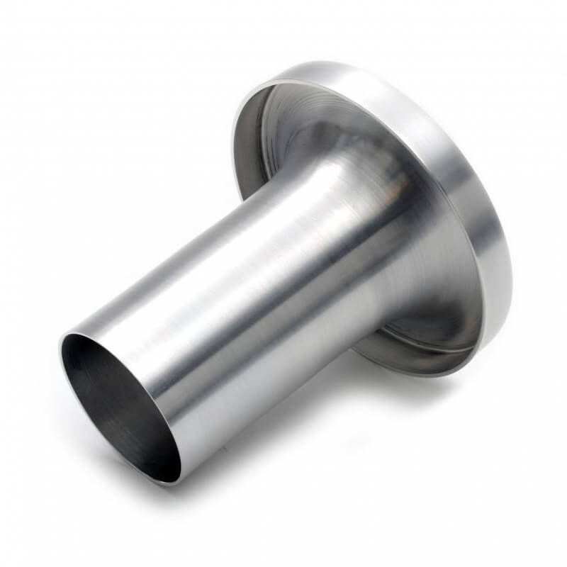 Roger Clark Motorsport 80mm Spun Aluminum Induction Trumpet, 2002-2014 WRX & 2004-2021 STi - Angle 2
