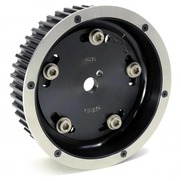 Roger Clark Adjustable Alloy Cam Sprockets/Pulley Set (Single AVCS), 2004-2007 STi & 2006-2014 WRX - Angle 4