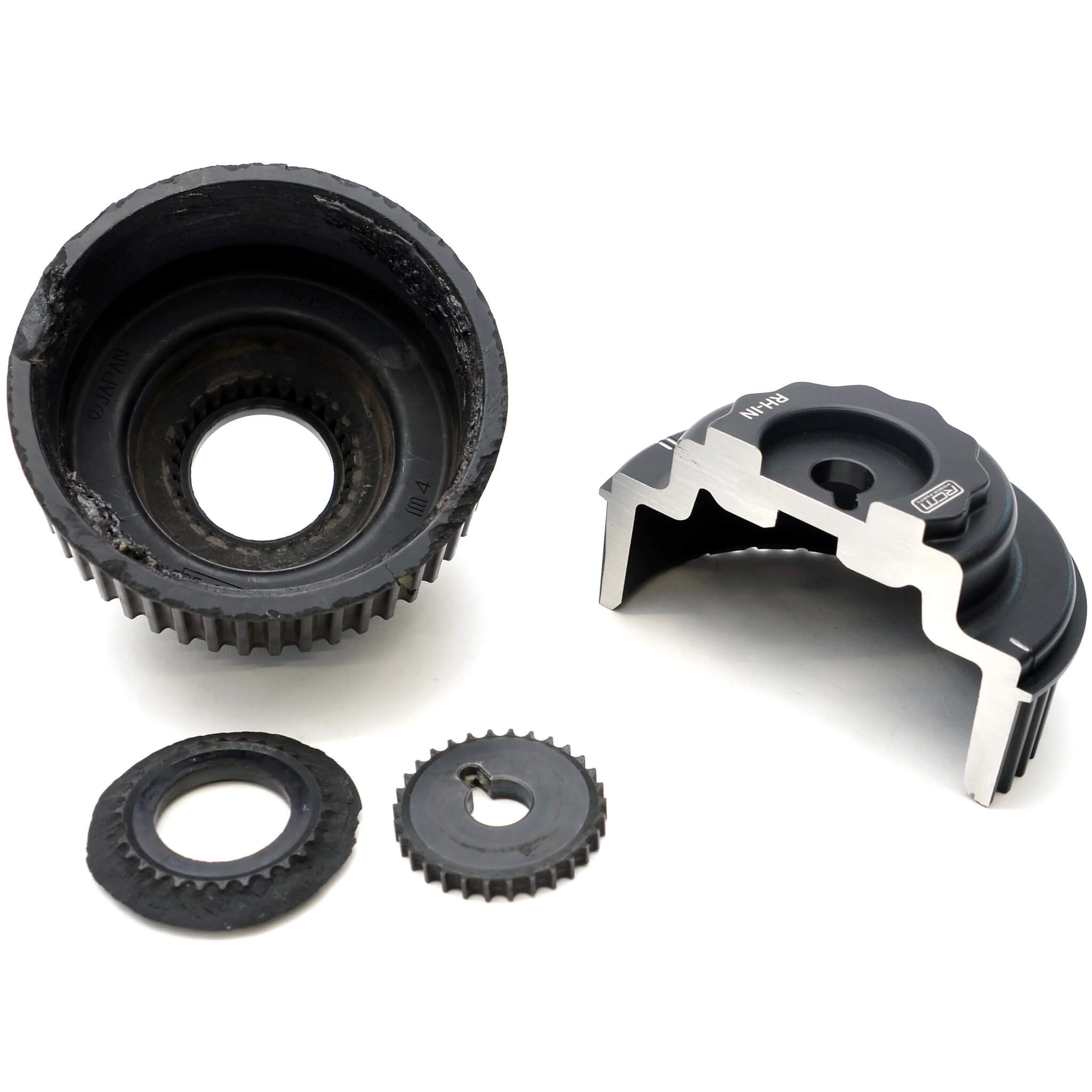 Roger Clark Motorsport Alloy Cam Sprocket Kit (NON-AVCS Engines), 2002-2005 WRX - Angle 3