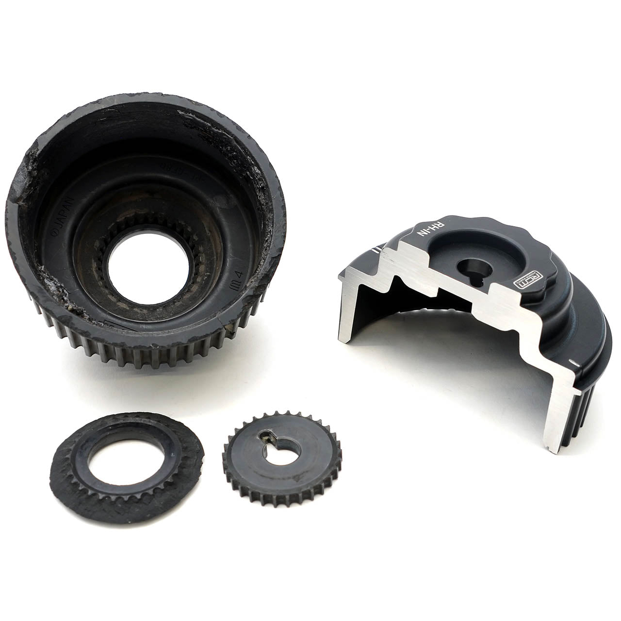 Roger Clark Motorsport Alloy Cam Sprocket Kit (Single AVCS Engines), 2004-2007 STi & 2006-2014 WRX - Angle 2