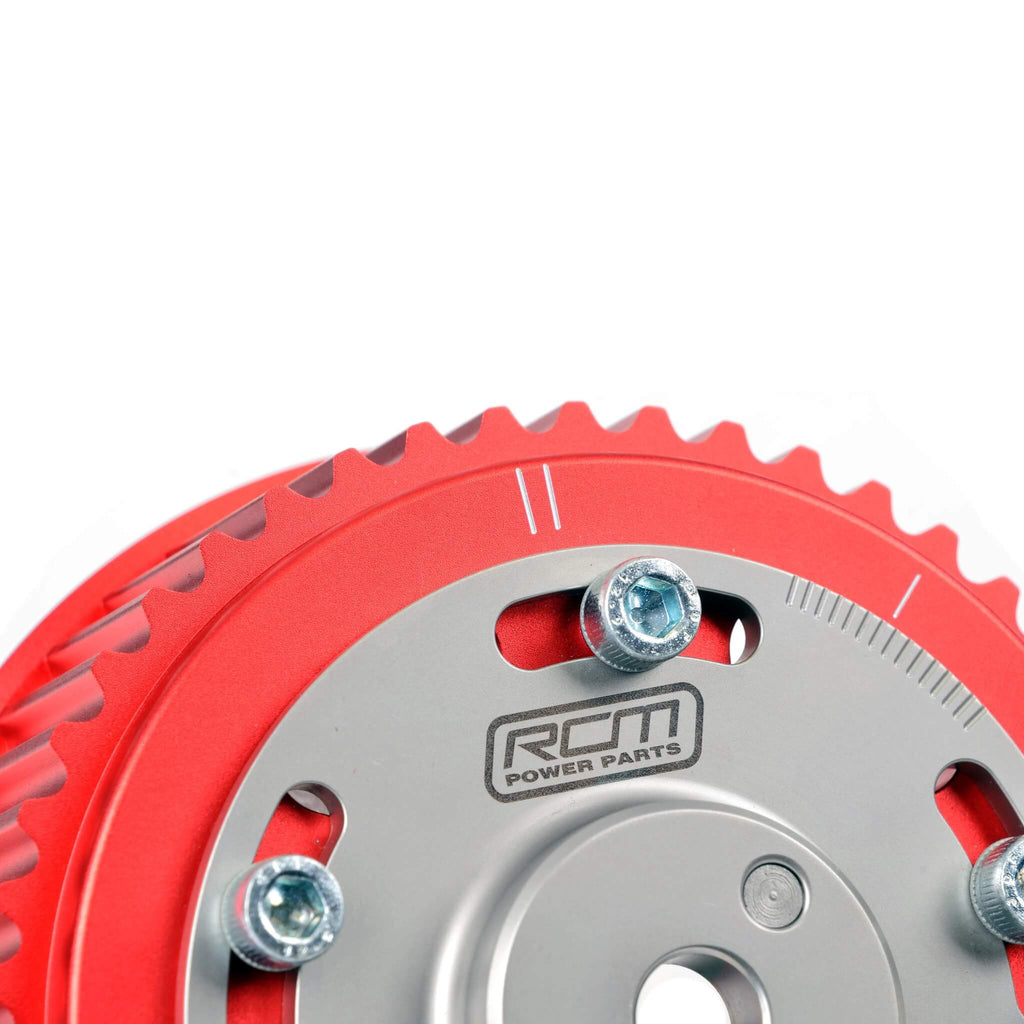 Roger Clark Motorsport Alloy / Steel Vernier Cam Pulley, 1996-1998 WRX & STi (v3-v4) - Angle 2