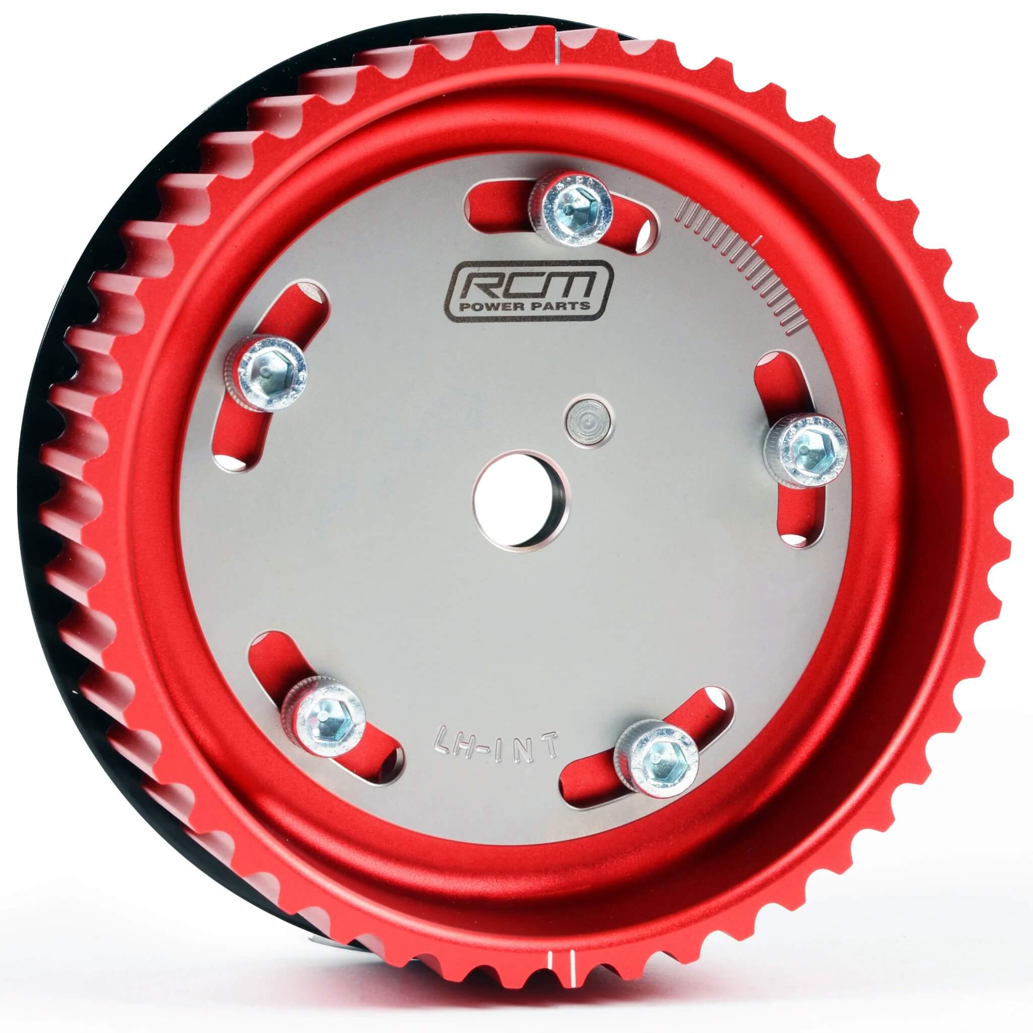 Roger Clark Motorsport Alloy / Steel Vernier Cam Pulley, 1996-1998 WRX & STi (v3-v4) - Angle 4
