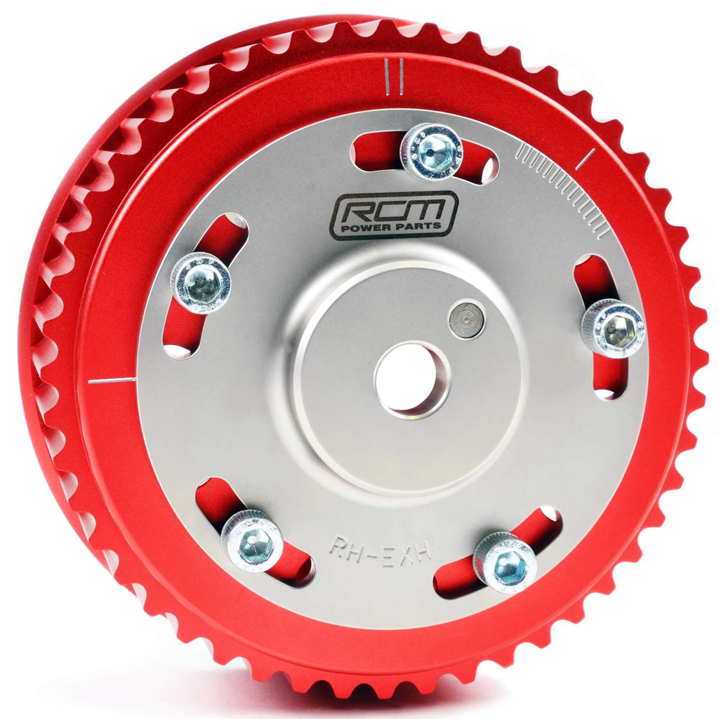 Roger Clark Motorsport Alloy / Steel Vernier Cam Pulley, 1996-1998 WRX & STi (v3-v4) - Angle 6