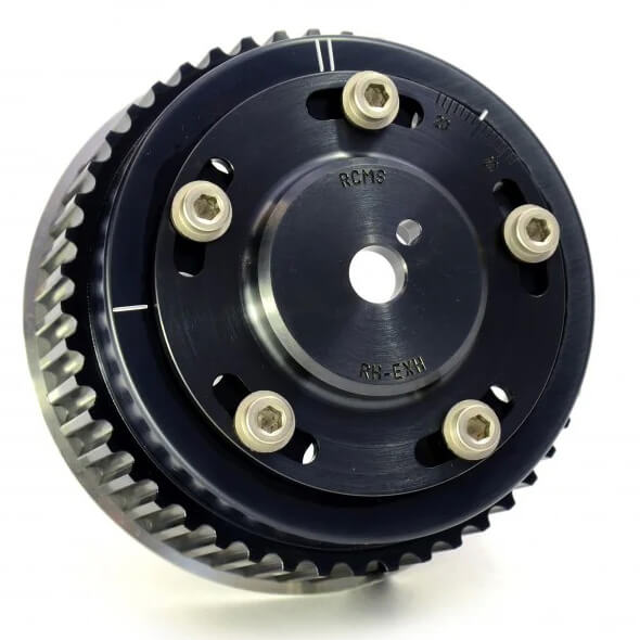 Roger Clark Motorsport Alloy / Steel Vernier Cam Pulley, 1998-2000 WRX & STi (v5-v6) - Angle 5