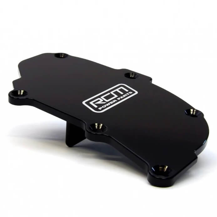 Roger Clark Motorsport Billet Aluminum Oil Separator Cover Kit, 2002-2014 WRX & 2004-2021 STi - Angle 2