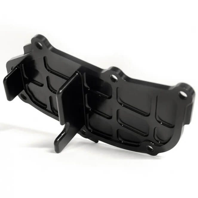 Roger Clark Motorsport Billet Aluminum Oil Separator Cover Kit, 2002-2014 WRX & 2004-2021 STi - Angle 3