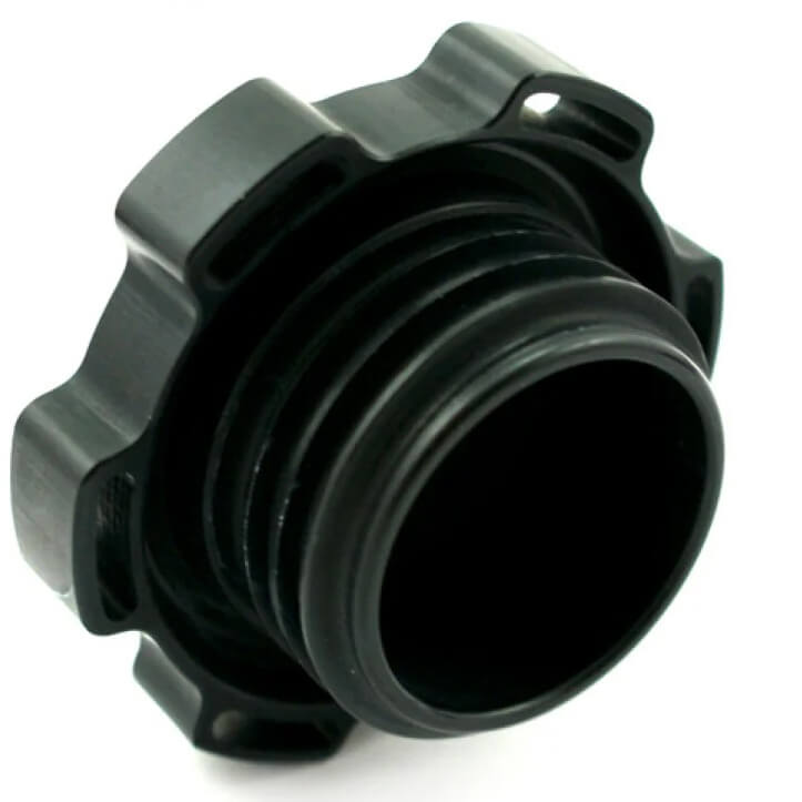 Roger Clark Motorsport Billet Oil Filler Cap, 2002-2014 WRX & 2004-2021 STi - Angle 3