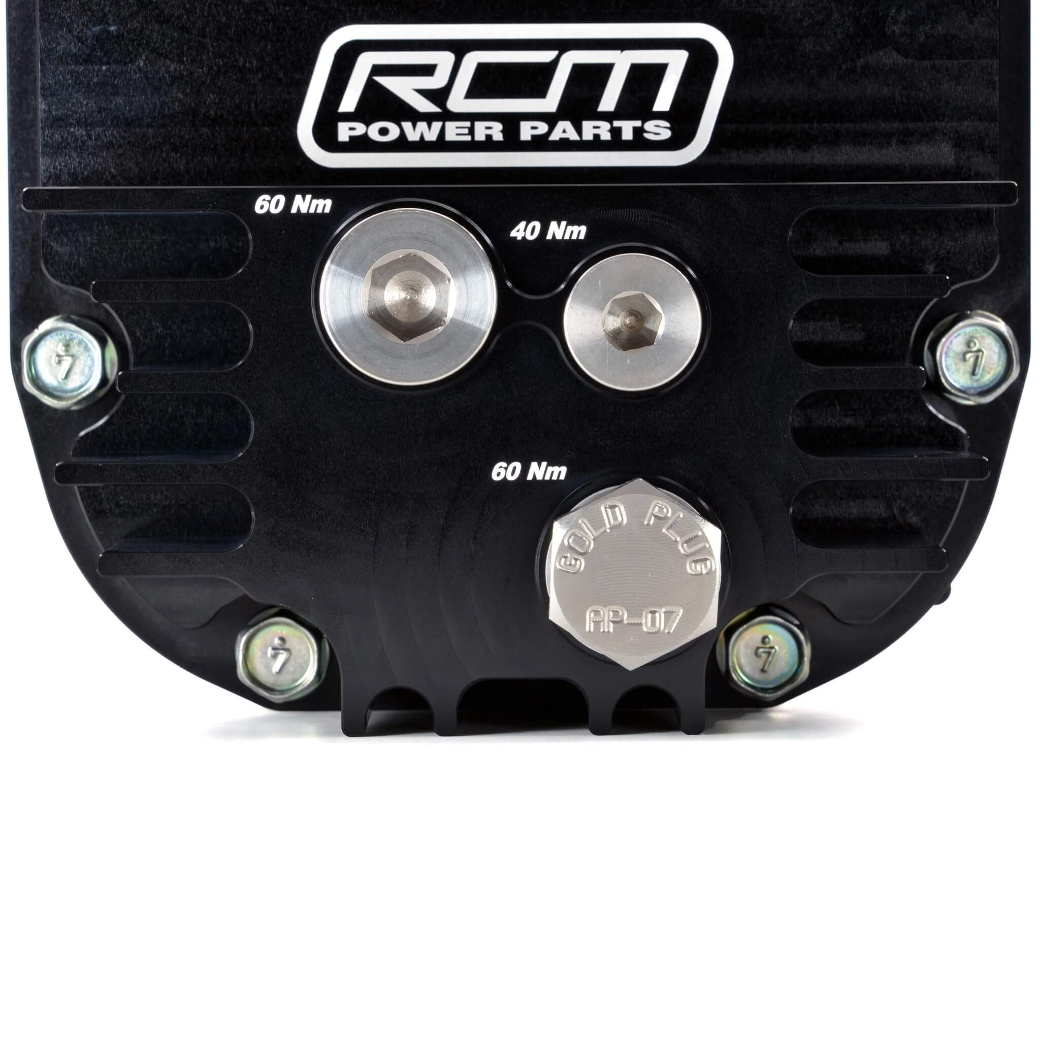 Roger Clark Billet R180 Rear Cover Kit w/ High Intensity Magnetic Sump Plug, 2004-2021 STi - Angle 5