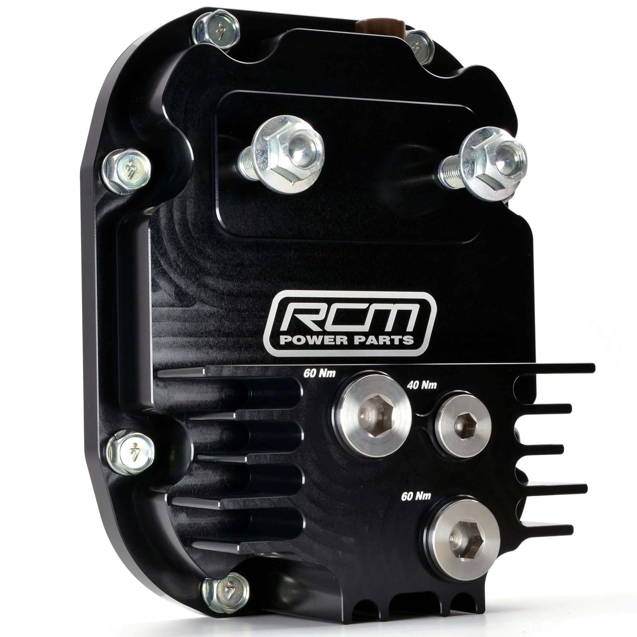 Roger Clark Billet R180 Rear Cover Kit w/ High Intensity Magnetic Sump Plug, 2004-2021 STi - Angle 6