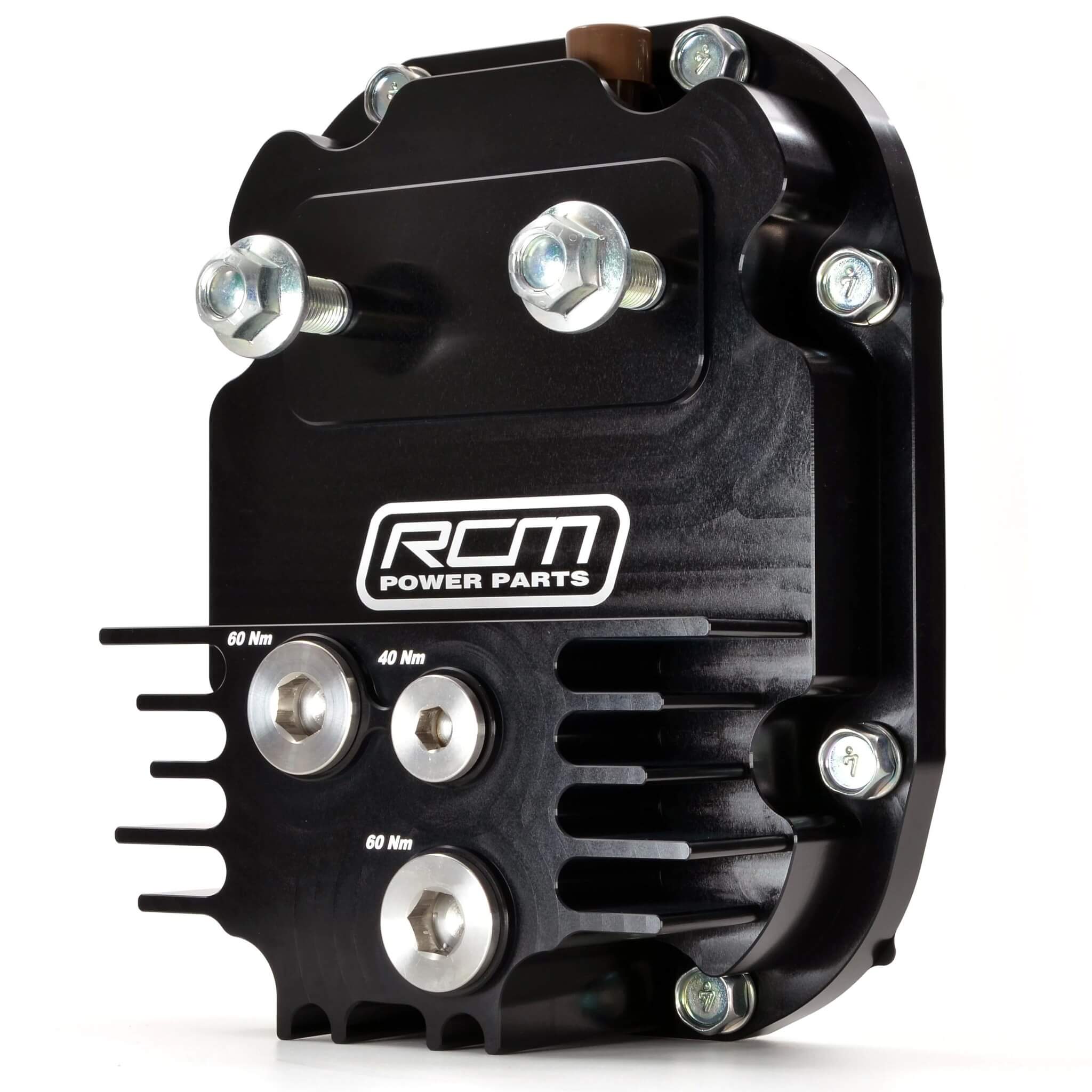 Roger Clark Billet R180 Rear Cover Kit w/ High Intensity Magnetic Sump Plug, 2004-2021 STi - Angle 7