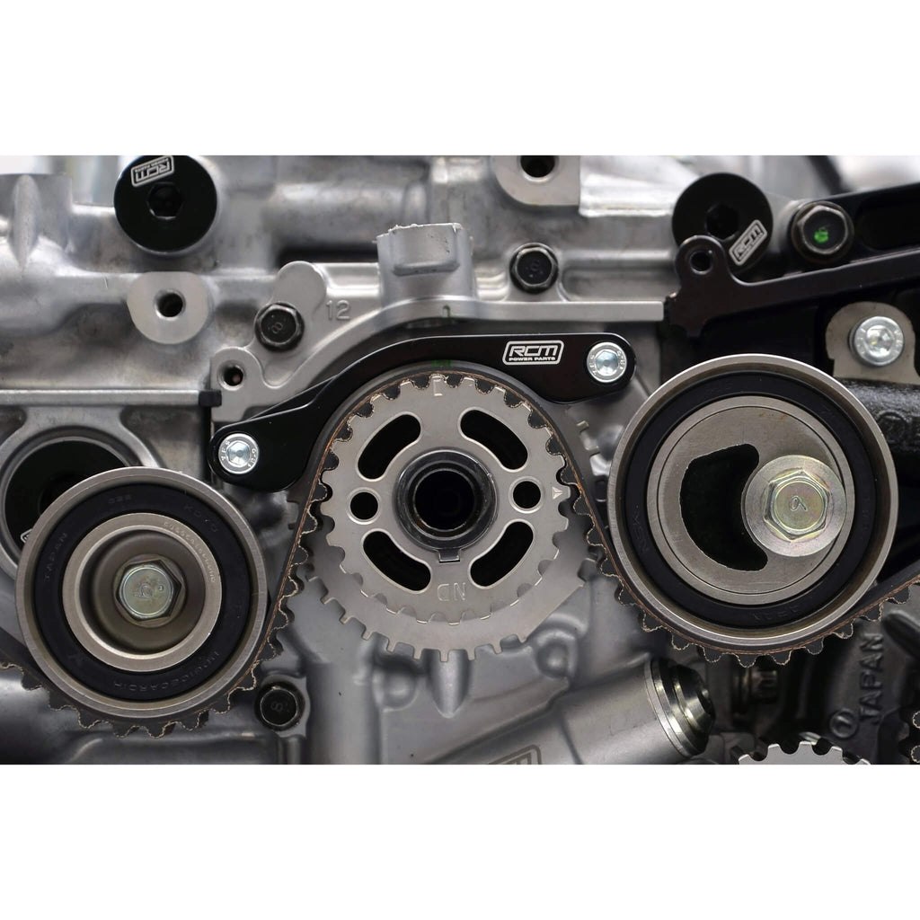 Roger Clark Motorsport Billet Timing Belt Guide, 2002-2014 WRX & 2004-2021 STi - Angle 4
