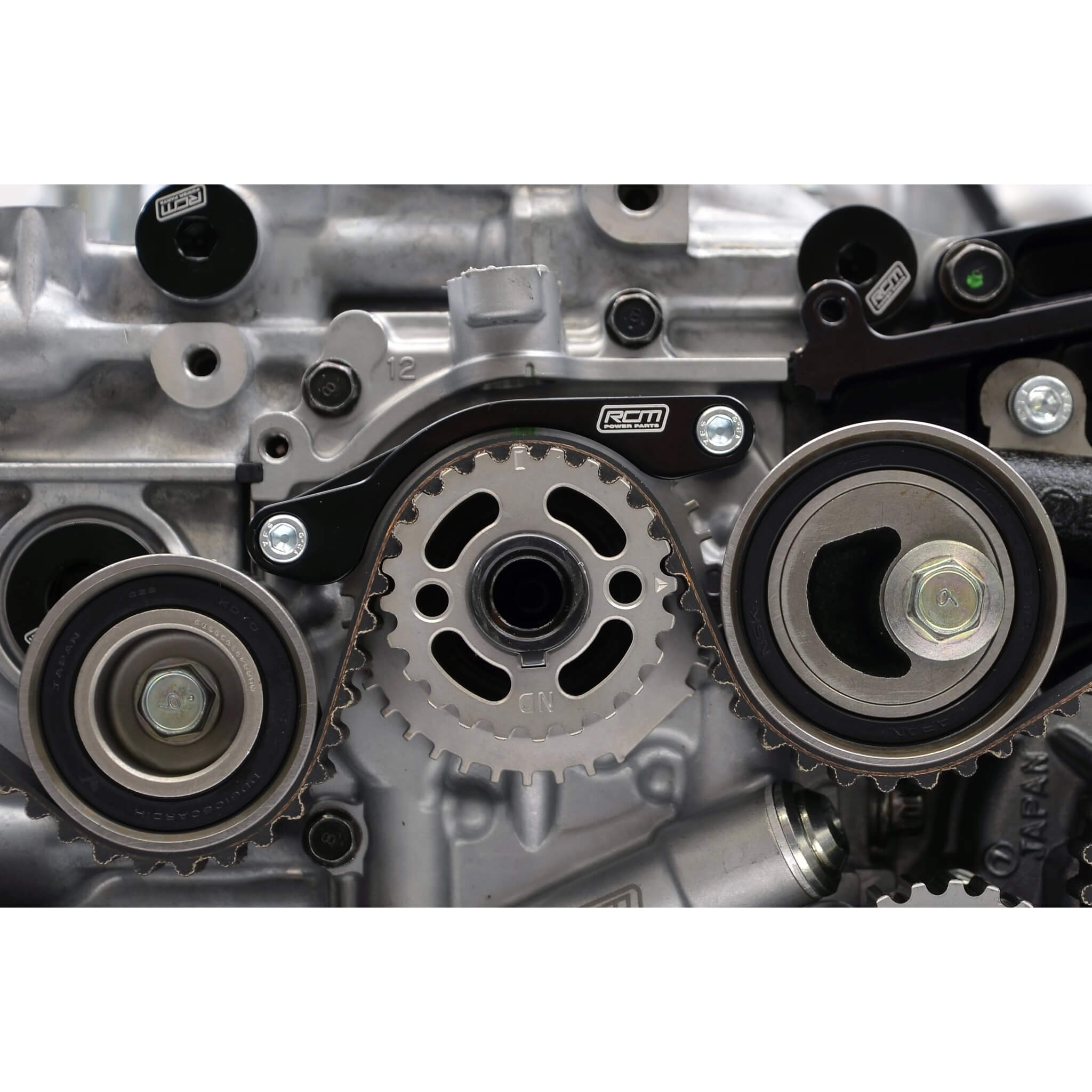 Roger Clark Motorsport Billet Timing Belt Guide, 2002-2014 WRX & 2004-2021 STi - Angle 4