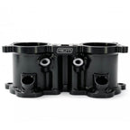 Roger Clark Motorsport Billet Tumbler Generator Valve (TGV) Housings Kit, 2007-2021 STi & 2008-2014 WRX - Angle 3
