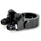 Roger Clark Motorsport Black Series 2-Port Thermostat Oil Sandwich Plate, 2002-2014 WRX & 2004-2021 STi - Angle 2