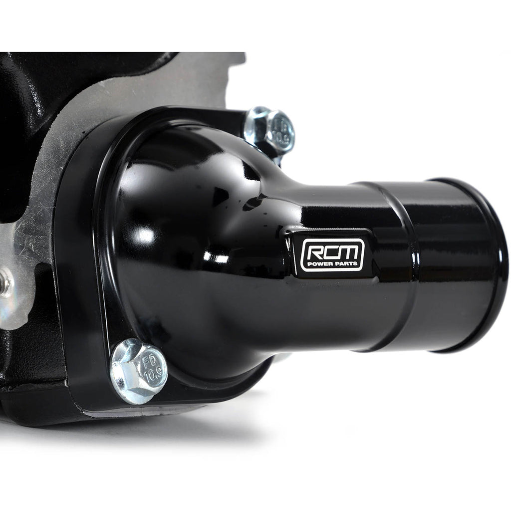 Roger Clark Motorsport Black Series Subaru Thermostat Housing Kit, 2002-2014 WRX & 2004-2021 STi - Angle 6