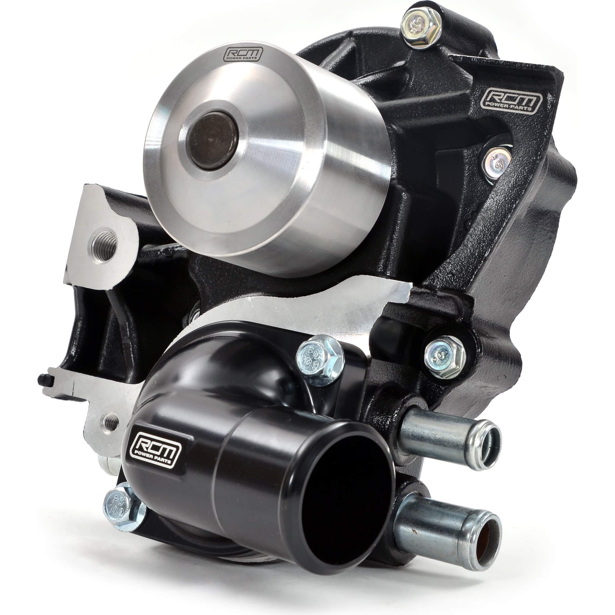 Roger Clark Motorsport Black Series Water Pump - 3 Port, 2004-2007 WRX & 2004-2021 STi