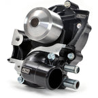 Roger Clark Motorsport Black Series Water Pump - 3 Port, 2004-2007 WRX & 2004-2021 STi - Angle 2