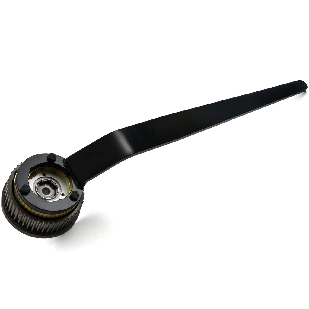Roger Clark Motorsport Camshaft Pulley Holder Tool (Single AVCS), 2004-2007 STi & 2006-2014 WRX - Angle 3