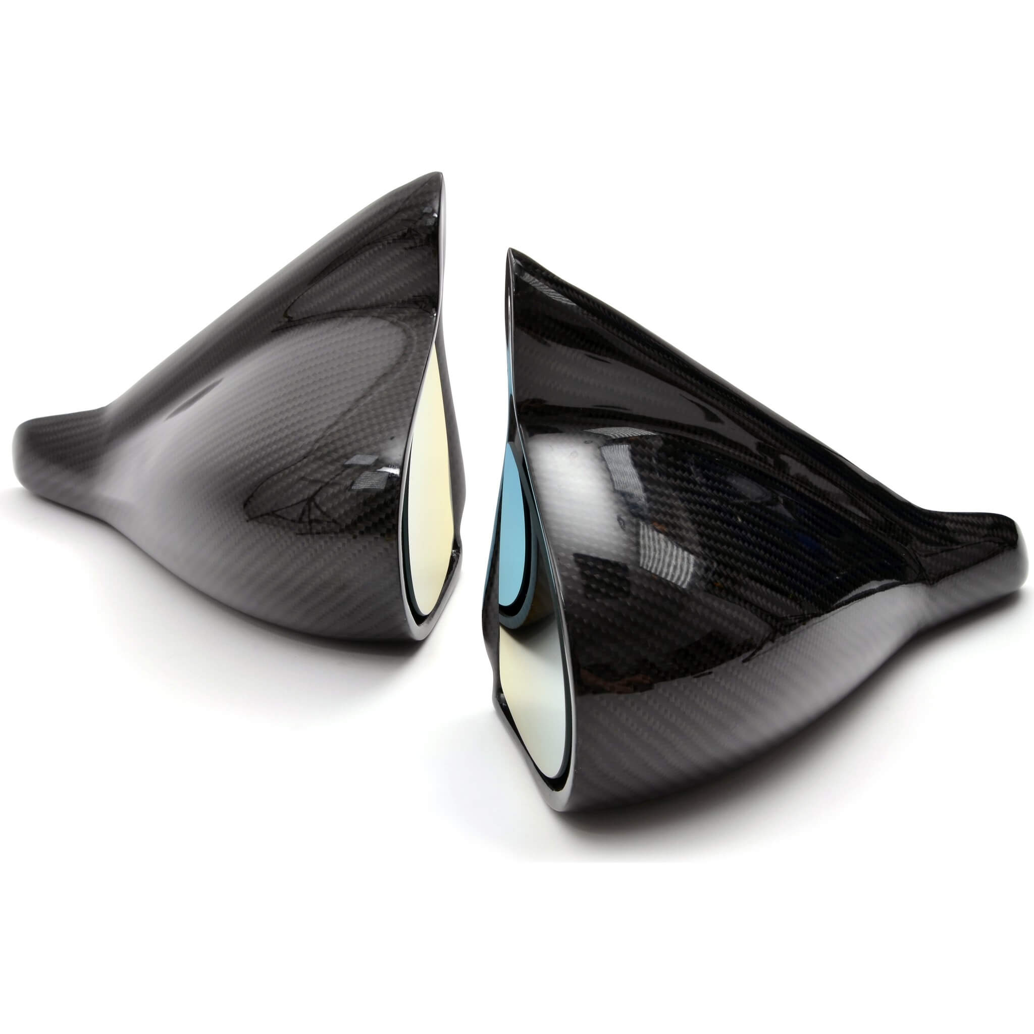Roger Clark Motorsport Carbon Fibre Wing Mirror Set, 2002-2007 WRX & 2004-2007 STi - Angle 3