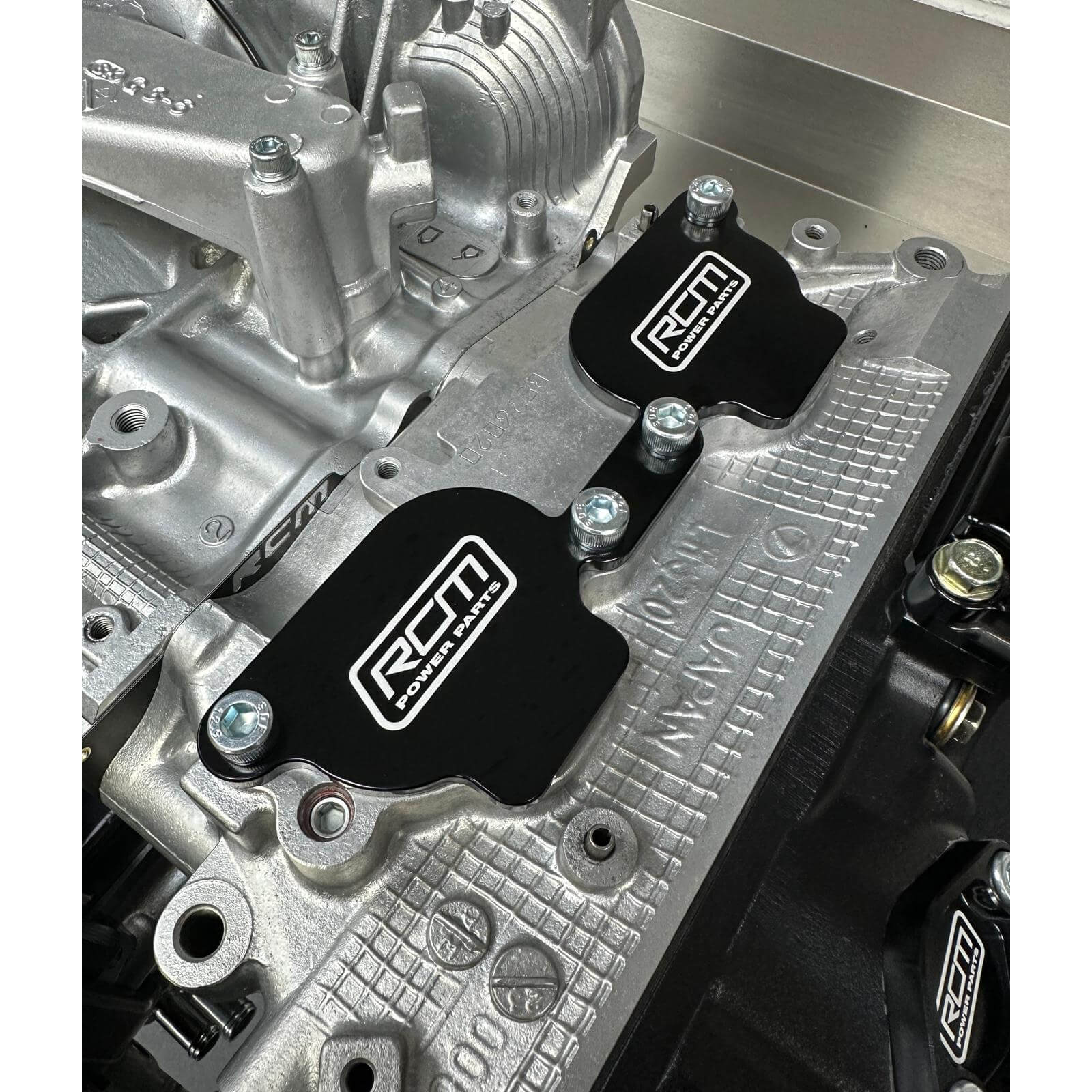 Roger Clark Motorsport Cylinder Head Intake Port Cover Kit, 2002-2014 WRX & 2004-2021 STi - Angle 2