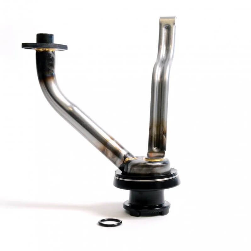 Roger Clark Motorsport Dampened Oil Pickup Pipe, 1995-2000 WRX & STi - Angle 3