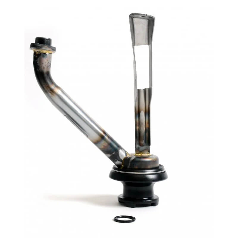 Roger Clark Motorsport Dampened Oil Pickup Pipe, 2004-2021 STi & 2006-2014 WRX - Angle 2