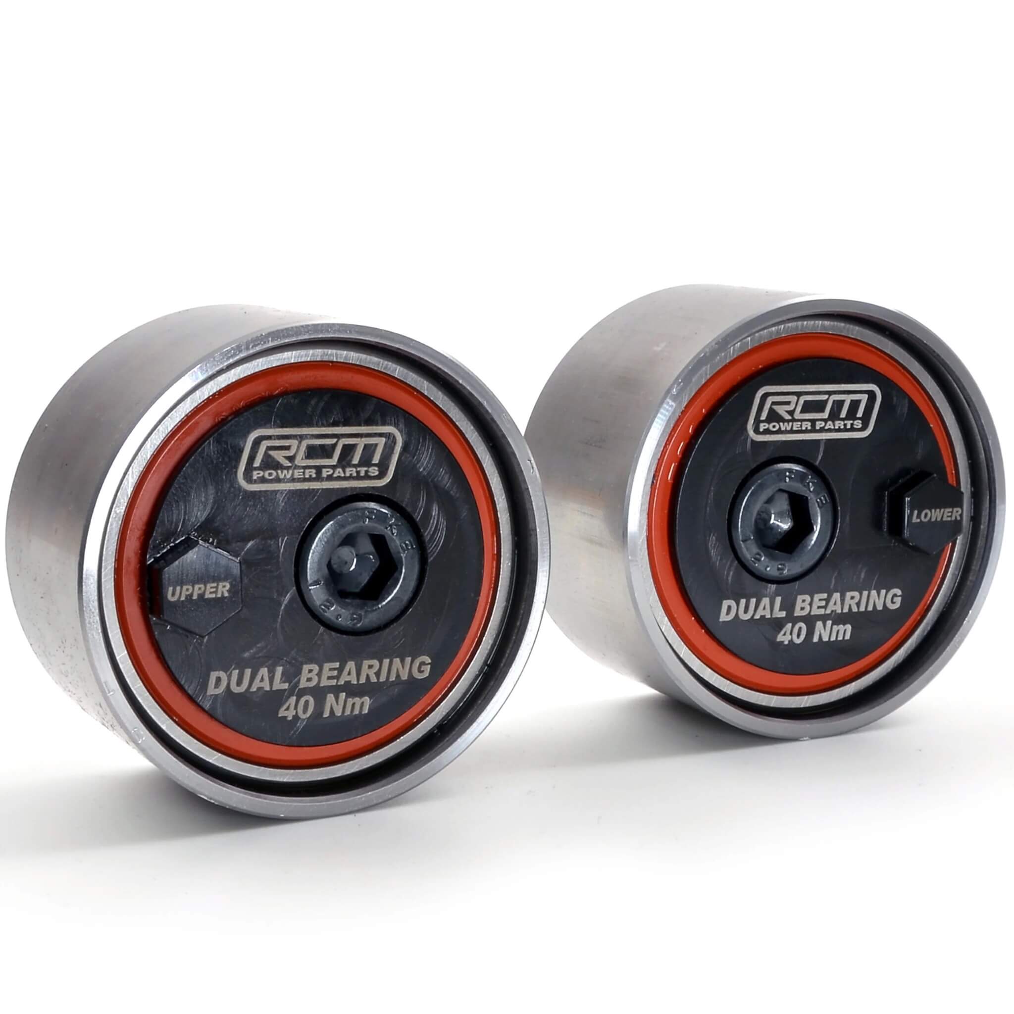 Roger Clark Motorsport Eccentric Adjustable Idler Dual Bearing Set, 2002-2014 WRX & 2004-2021 STi