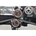 Roger Clark Motorsport Eccentric Adjustable Idler Dual Bearing Set, 2002-2014 WRX & 2004-2021 STi - Angle 2