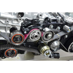 Roger Clark Motorsport Eccentric Adjustable Idler Dual Bearing Set, 2002-2014 WRX & 2004-2021 STi - Angle 3