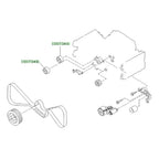 Roger Clark Motorsport Eccentric Adjustable Idler Dual Bearing Set, 2002-2014 WRX & 2004-2021 STi - Angle 6