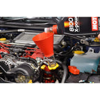 Roger Clark Motorsport Engine Oil Funnel, 2002-2014 WRX & 2004-2021 STi - Angle 3