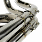 Roger Clark Motorsport Equal Length Stainless Tubular Exhaust Manifold, 2002-2014 WRX & 2004-2021 STi - Angle 2