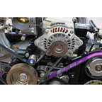 Roger Clark Motorsport Gen2 Alternator Relocation Bracket Kit, All Subaru EJ series engines - Angle 2