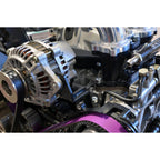 Roger Clark Motorsport Gen2 Alternator Relocation Bracket Kit, All Subaru EJ series engines - Angle 4
