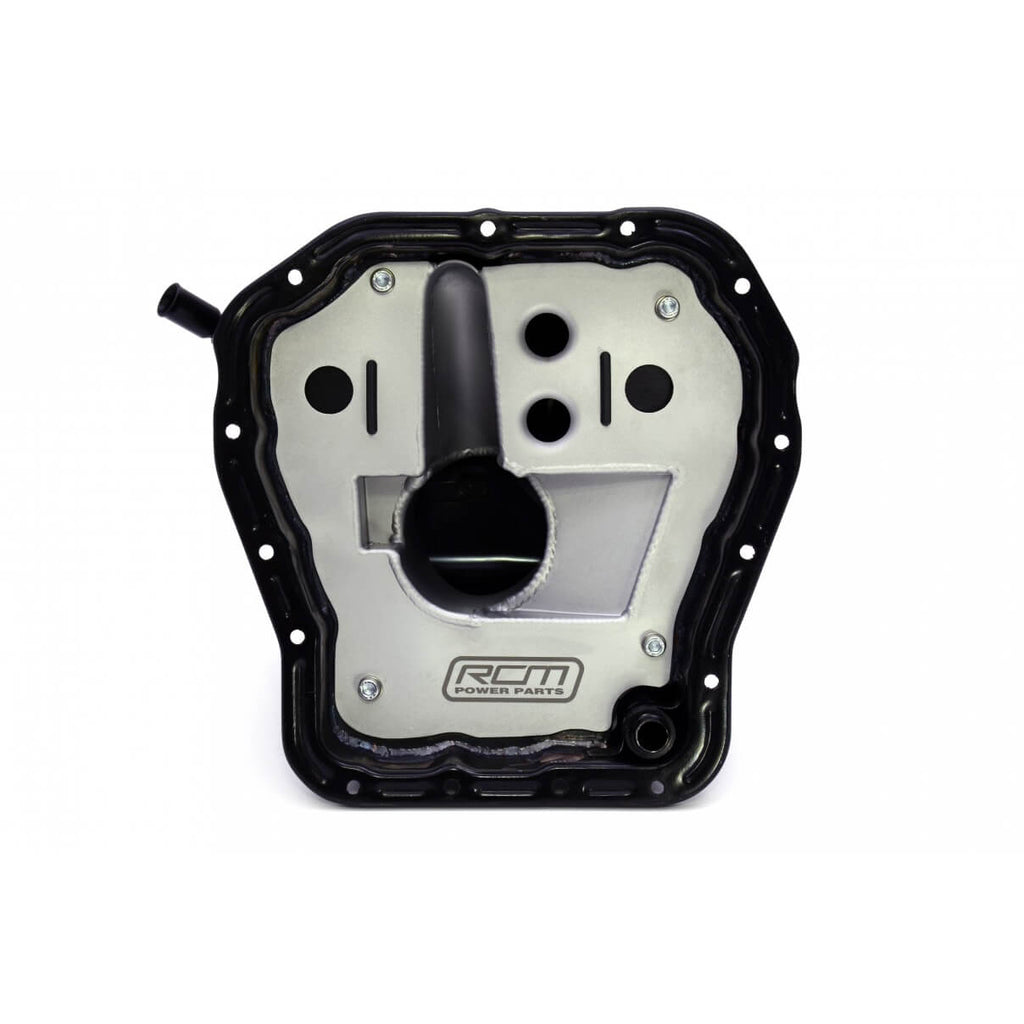 Roger Clark Motorsport Group N Baffled Oil Sump Pan, 2002-2014 WRX & 2004-2021 STi - Angle 2