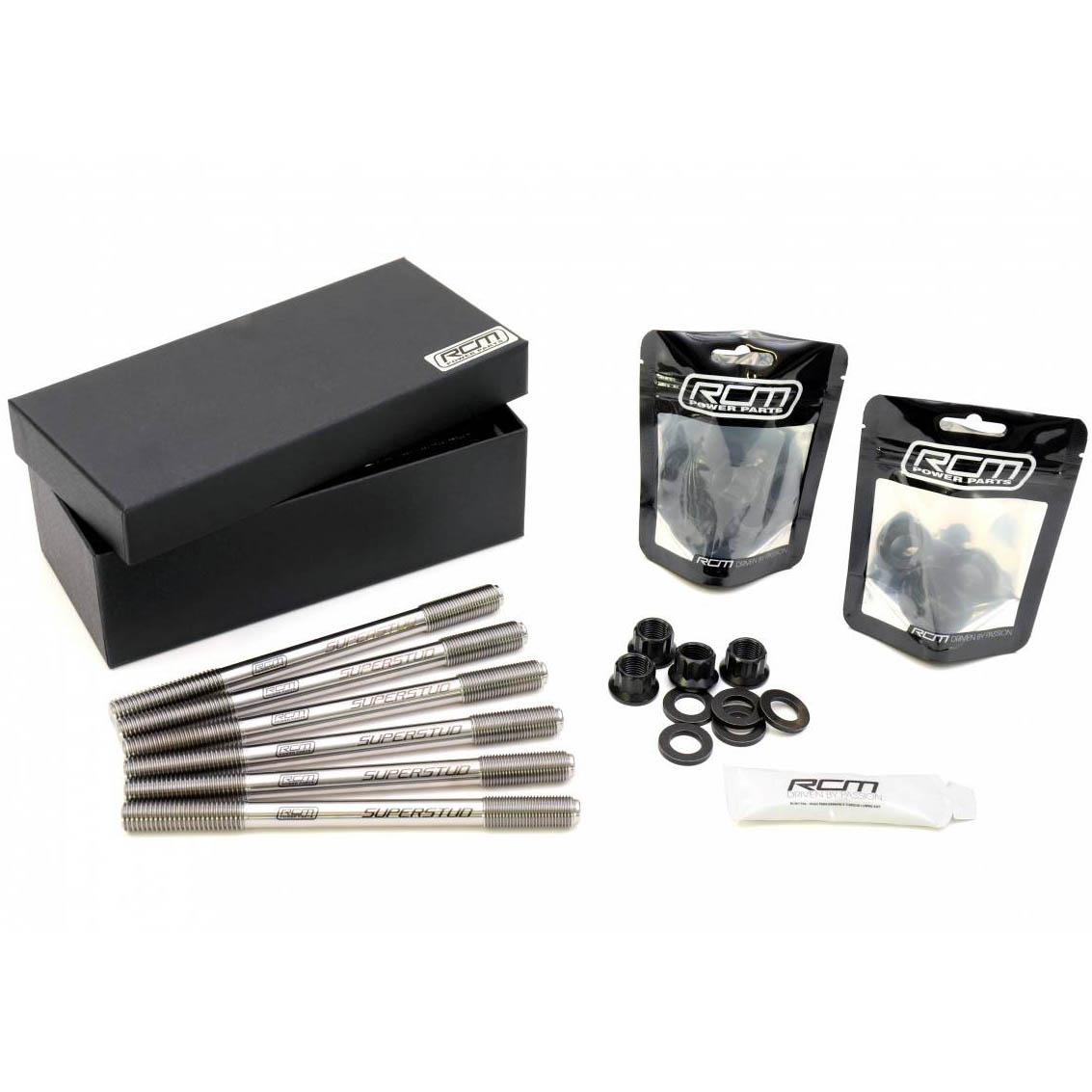 Roger Clark Motorsport Head Stud Kit - 14/14mm Superstud, 2002-2014 WRX & 2004-2021 STi