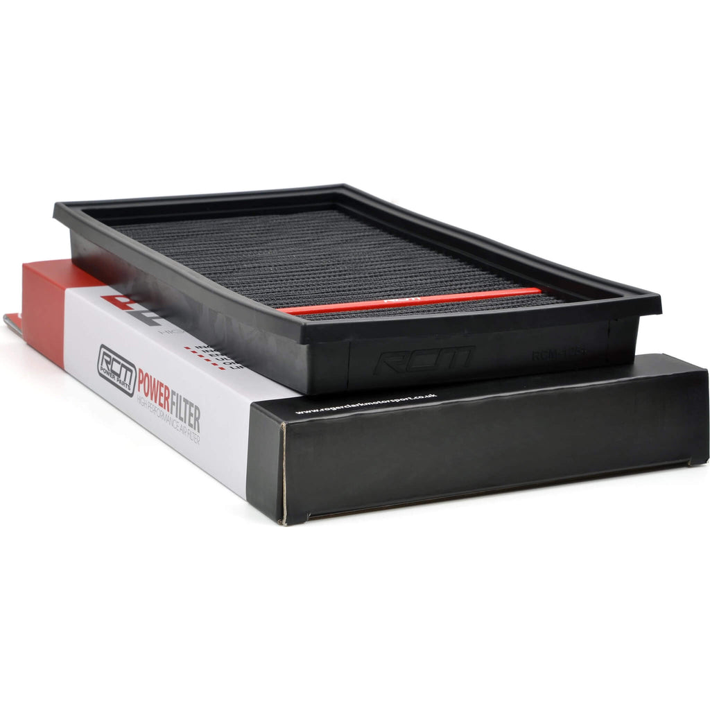Roger Clark Motorsport High Flow Panel Air Filter, 2002-2007 WRX & 2004-2007 STi - Angle 4