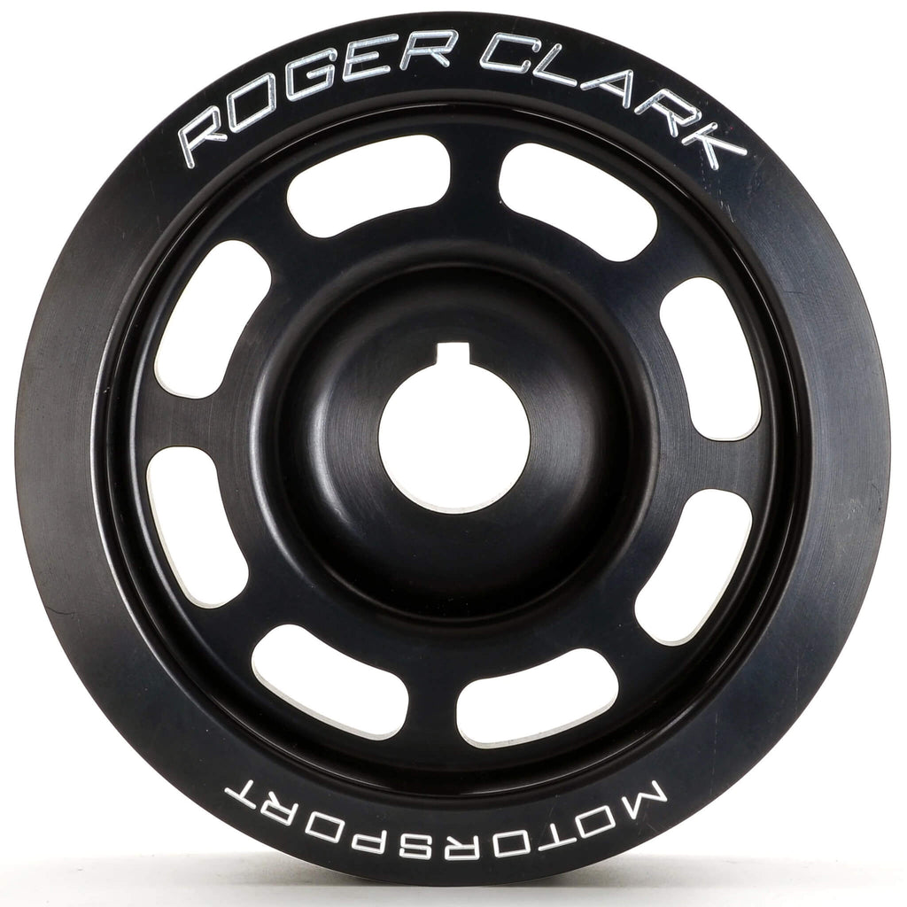 Roger Clark Motorsport Light Weight Front Crank Pulley, 2002-2014 WRX & 2004-2021 STi - Angle 3