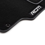 Roger Clark Motorsport Luxury Floor Mat Set (Left Hand Drive), 2008-2014 WRX & STi - Angle 3