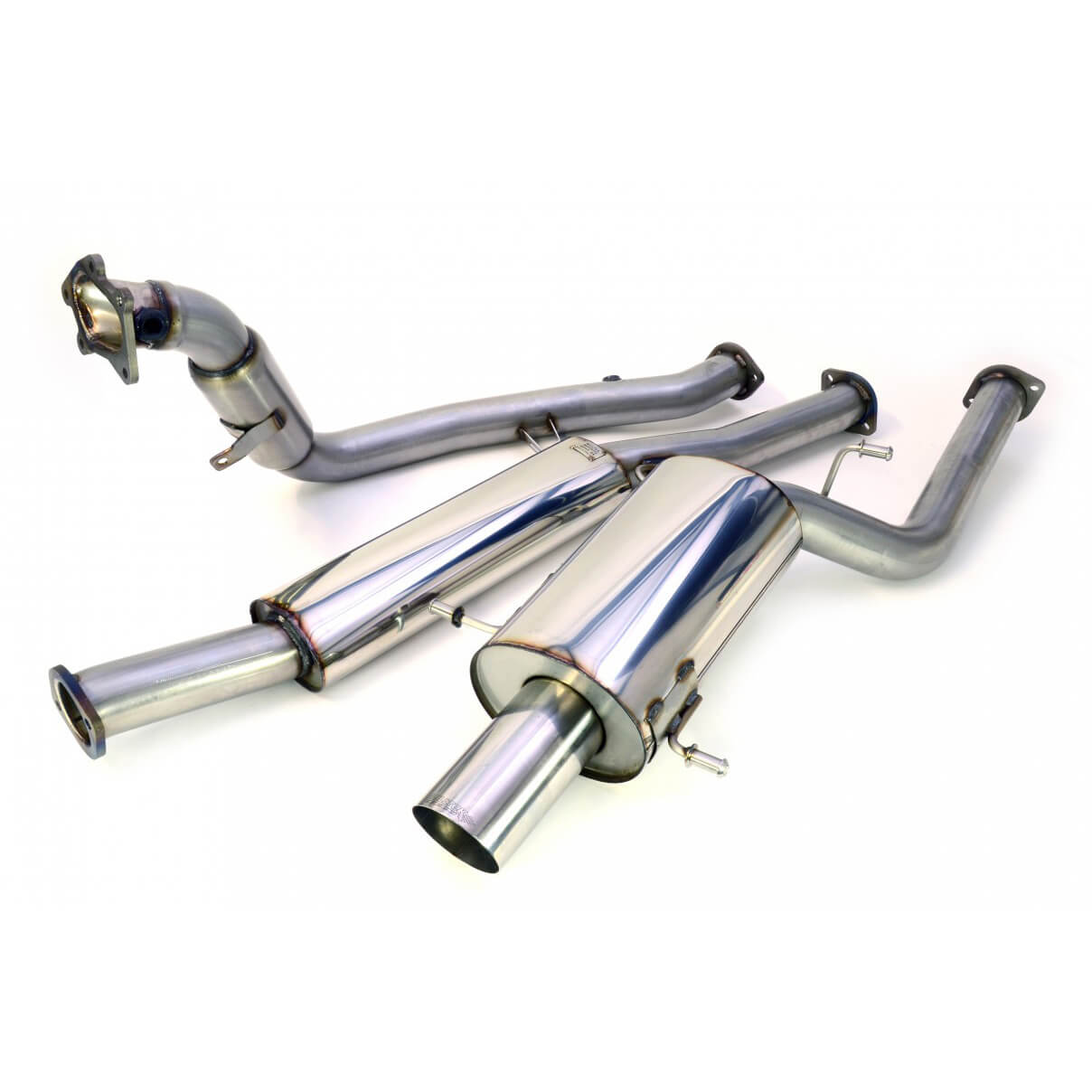 Roger Clark Motorsport Milltek 3in Twin Scroll Exhaust System, 2002-2007 WRX & STi w/ Twin Scroll Turbo