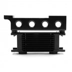 Roger Clark Motorsport Oil Cooler Kit w/ Black Bracket (10 Row), 2008-2014 WRX & STi - Angle 2