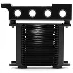 Roger Clark Motorsport Oil Cooler Kit w/ Black Bracket (19 Row), 2008-2014 WRX & STi - Angle 4